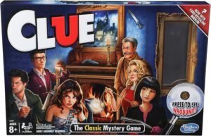 Hasbro Gaming Clue Game, Mystery Board Game, 2-6 Players, 8+ Years
