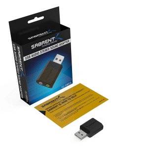 Sabrent USB Audio Stereo Sound Adapter