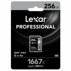 Lexar Professional 256GB microSDXC UHS‑II Card