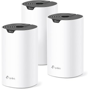 TP-Link Deco S4 Mesh AC1900 WiFi System - Up to 5,500 Sq.ft. Coverage, Replaces WiFi Router and Extender, Gigabit Ports, Works with Alexa, Deco S4(3-Pack)