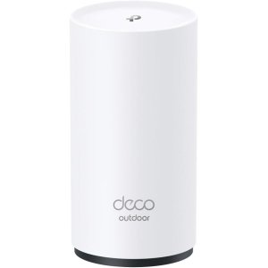TP-Link Deco X20-OUTDOOR AX1800 Dual-Band Wi-Fi 6 Outdoor Mesh WiFi Extender Unit | Up to 2,200 sq.ft| 2 Gigabit PoE+ Ports, Waterproof| HomeShield| 3 Mounting Options| Secure by Design, 1-Pack